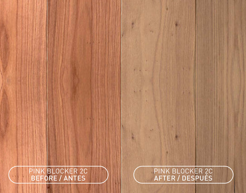 Ciranova pink blocker before and after